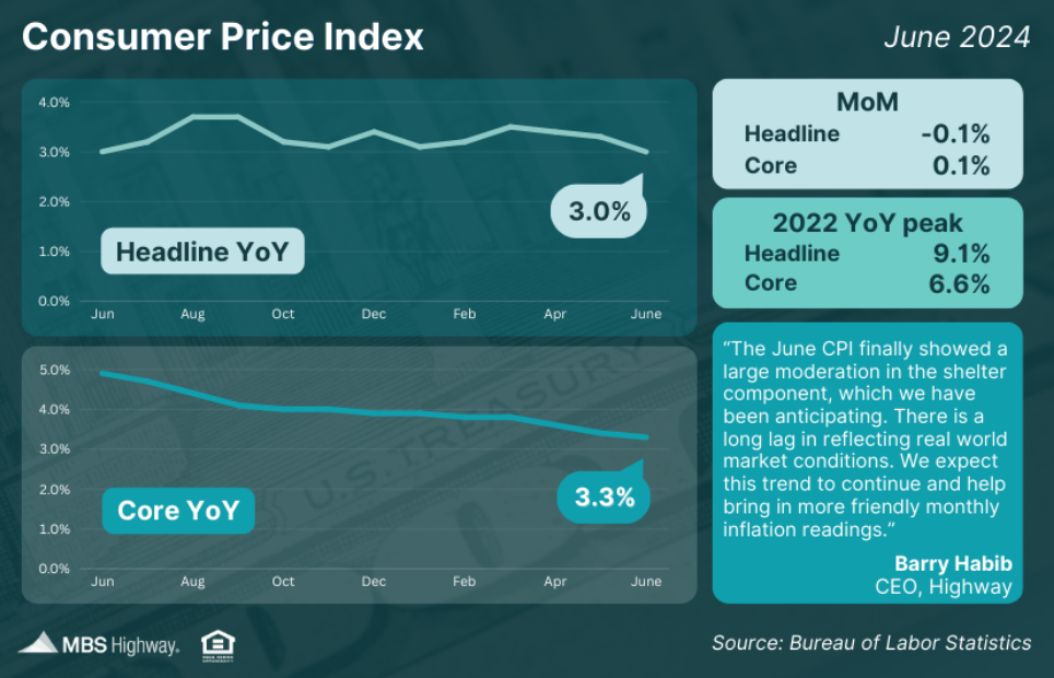 consumer price index june 2024